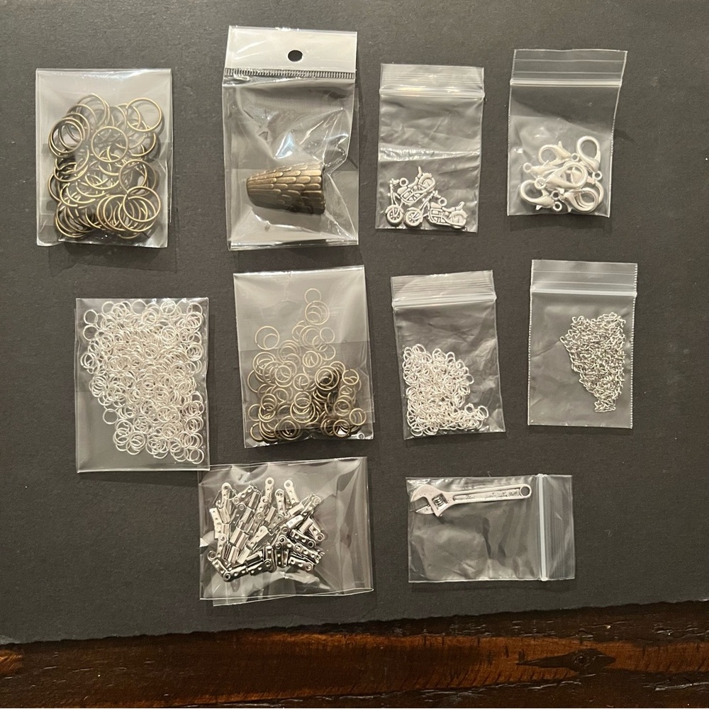 Bundle of 10 Assorted Jewelry Making Supplies